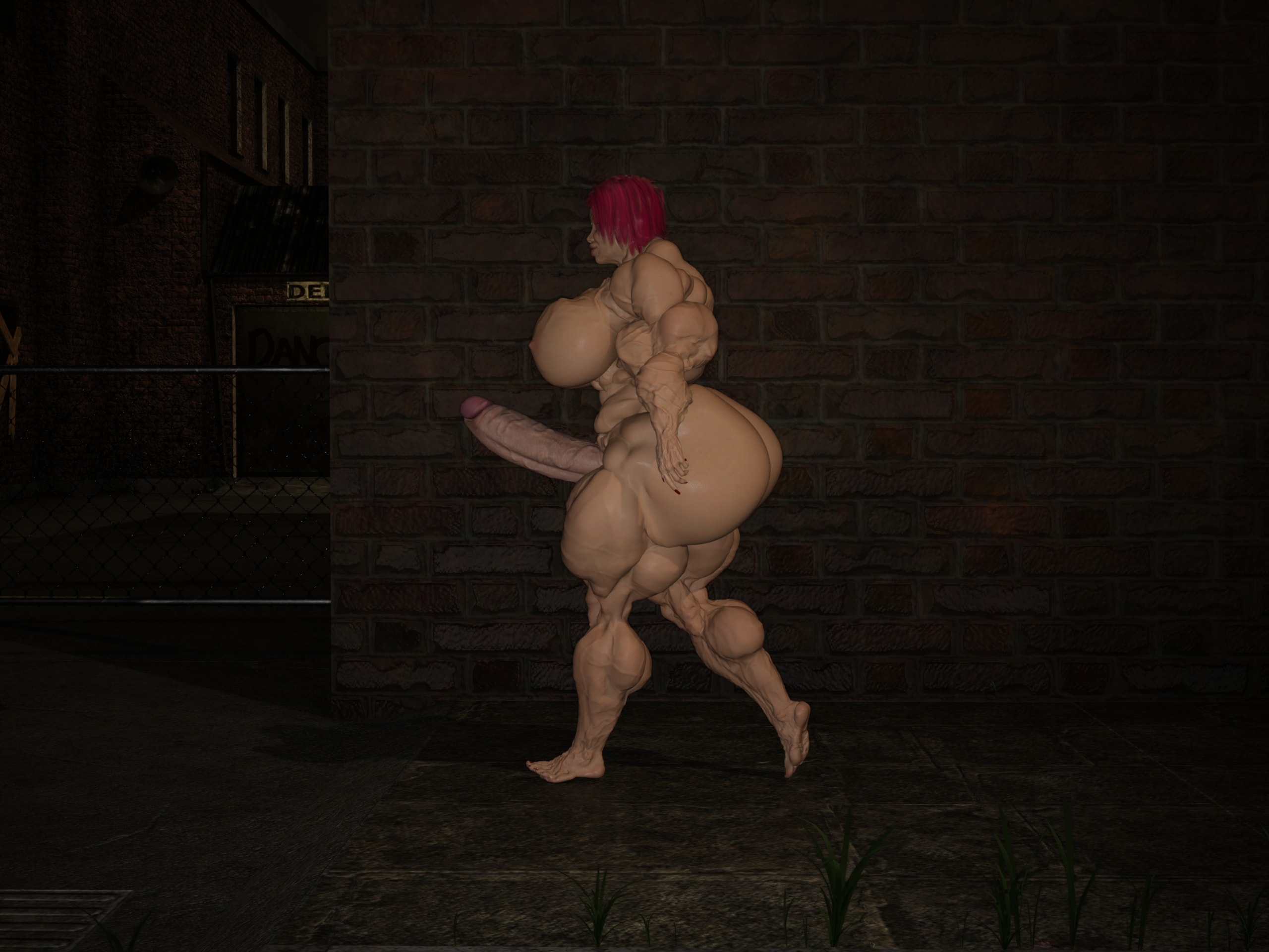 Dzcelestial3D models curvy femalebodybuilders busty bimbo 3d comics