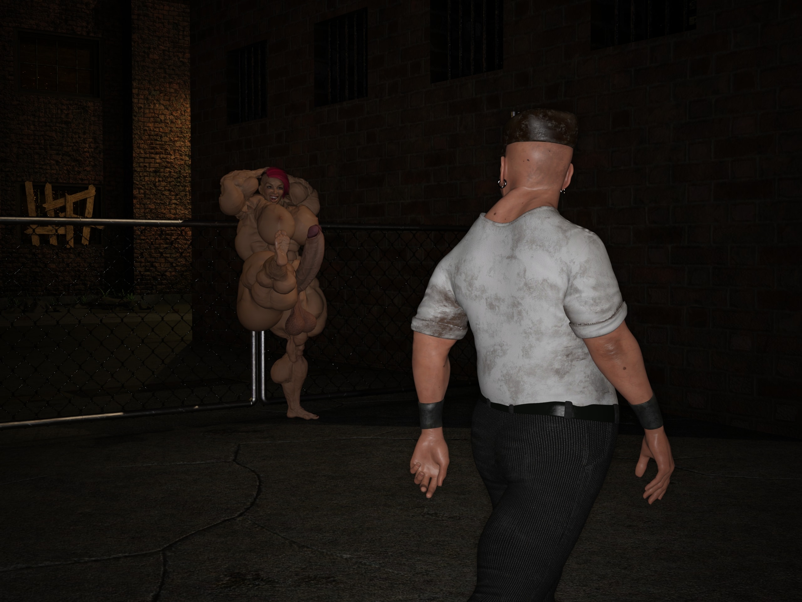 Dzcelestial3D models curvy femalebodybuilders busty bimbo 3d comics