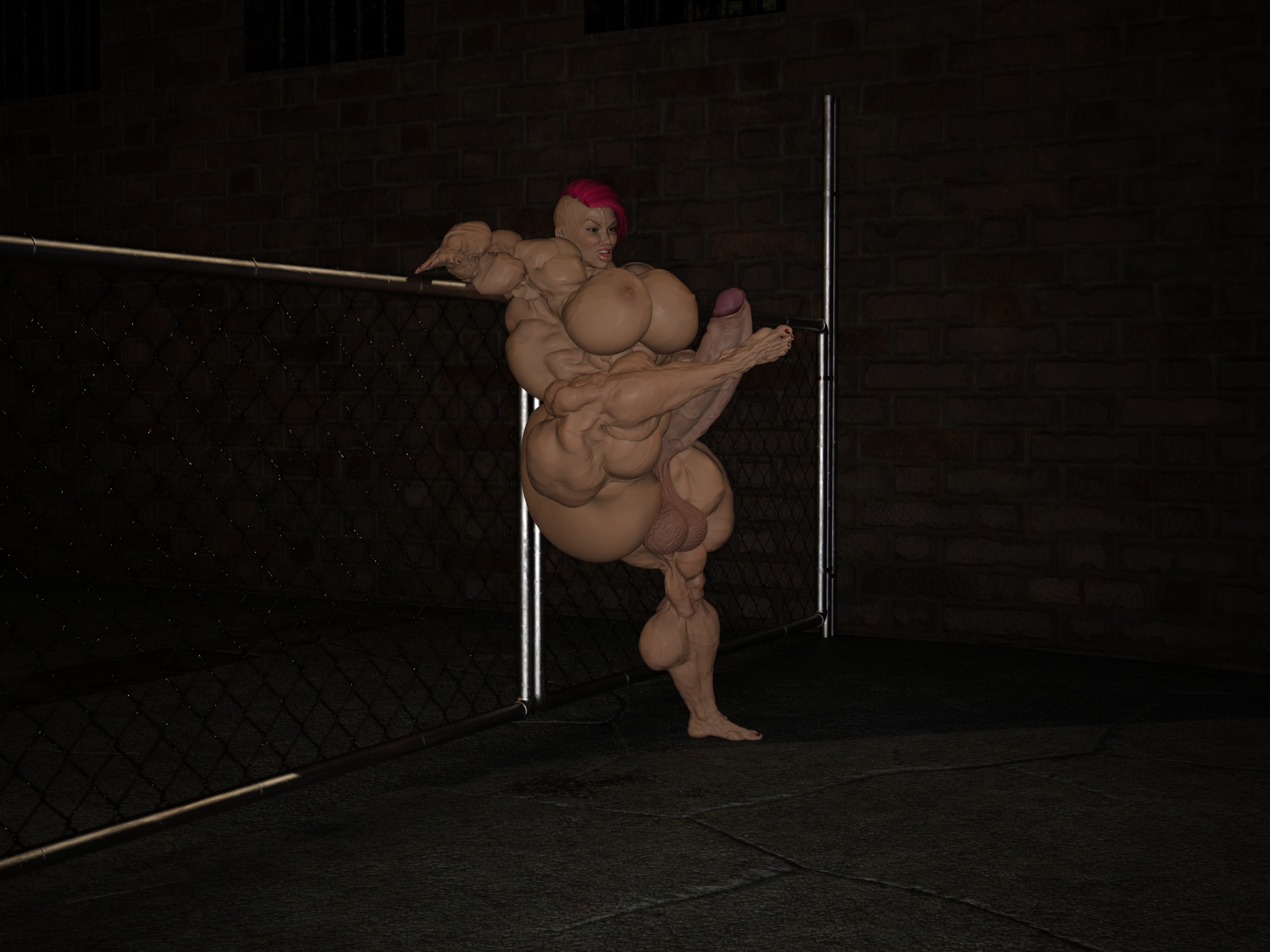 Dzcelestial3D models curvy femalebodybuilders busty bimbo 3d comics